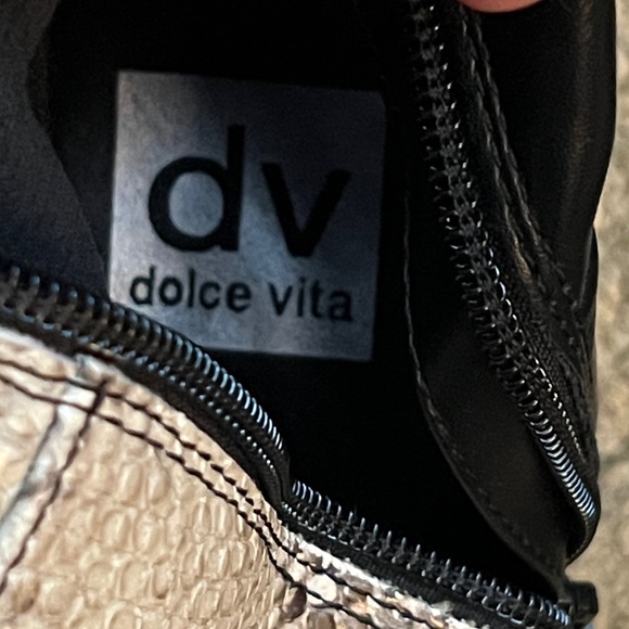 Dolce Vita “Jethro” Snake Print Knee-High Boots – Size 10 - Picture 5 of 6